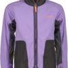 Didriksons Ljung kids fullzip purple