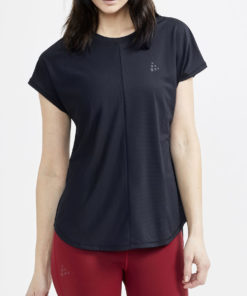 Craft Core charge rib tee W Black
