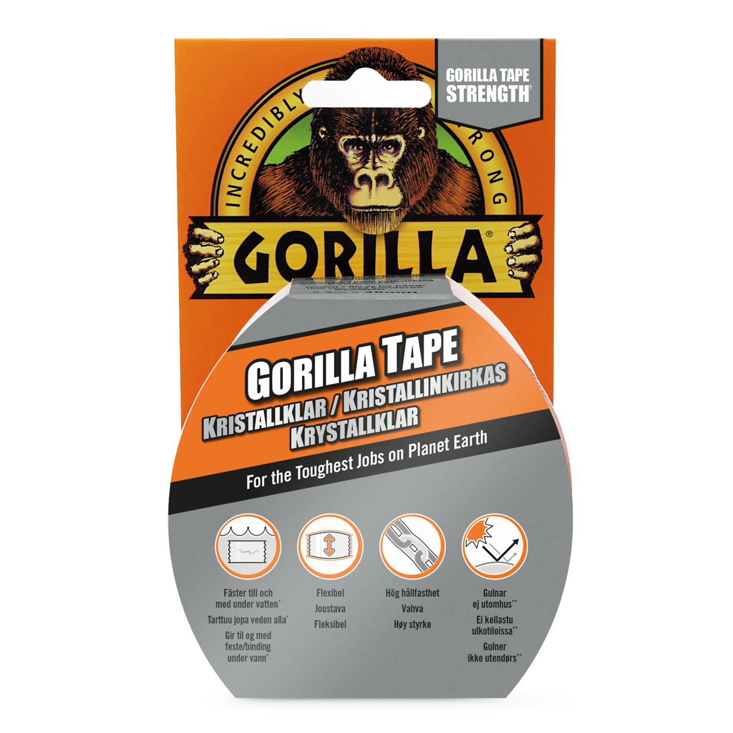 Gorilla Tape clear