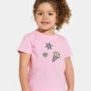 Didriksons Monte kids t-shirt orchid