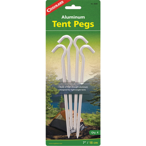 Coghlans Aluminium teltplugger 4-pk