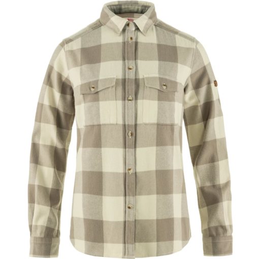 Fjällräven Övik Heavy flannel shirt W fog