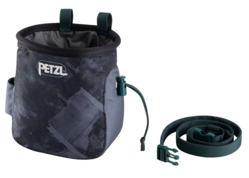 Petzl Saka Kalkpose Svart