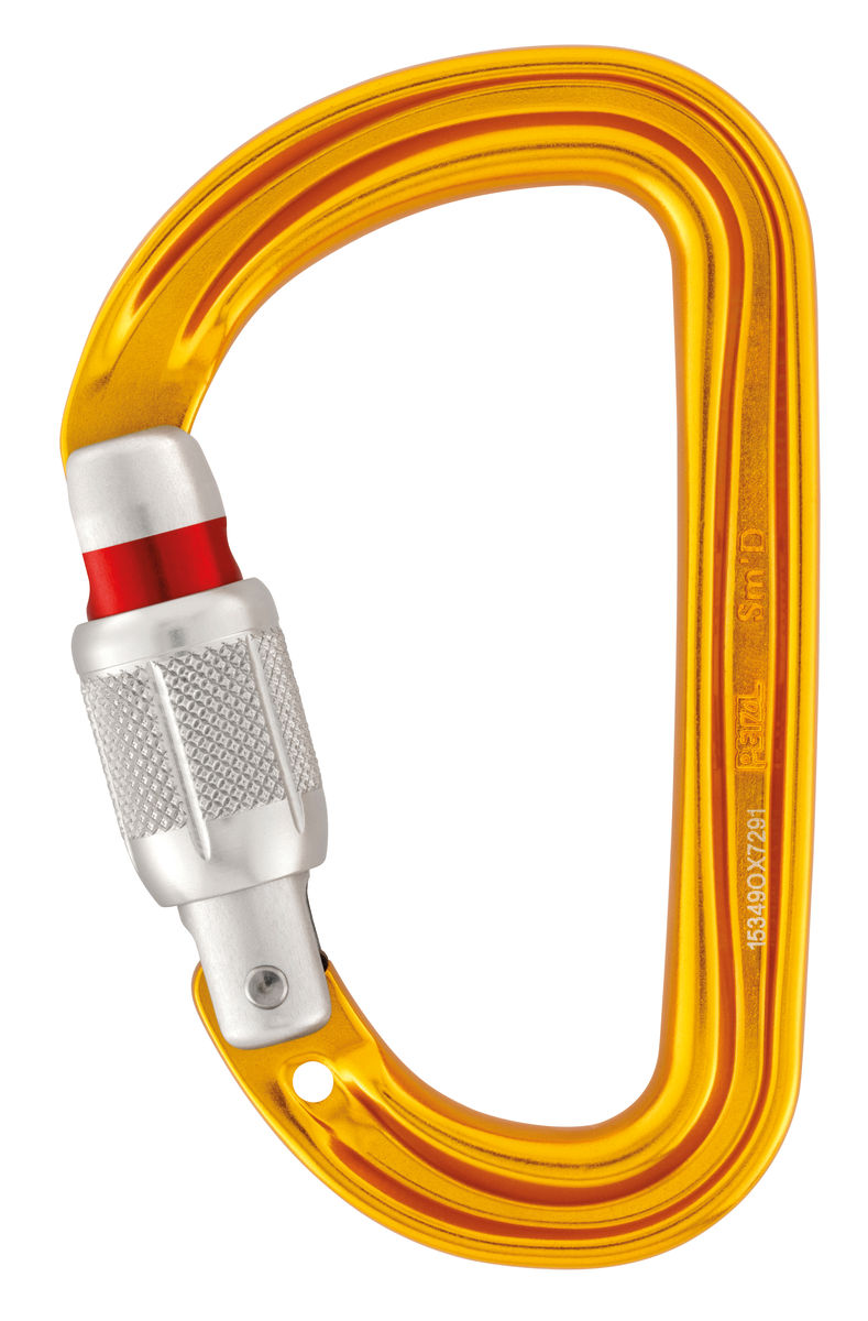 Petzl Sm'D Screw Lock Låsekarabiner