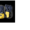 Hestra Baby zip long mitt navy yellow