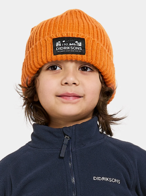 Didriksons Bus Kids Beanie Orange