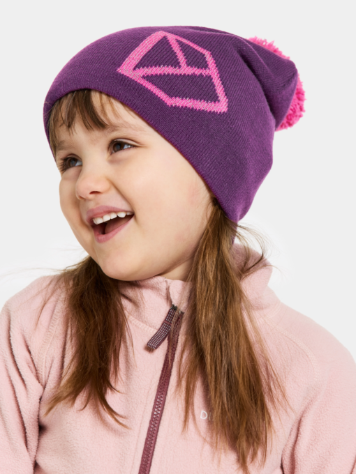 Didriksons Dropi Kids Beanie Purple