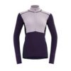 Devold Lauparen zip neck W Orchid