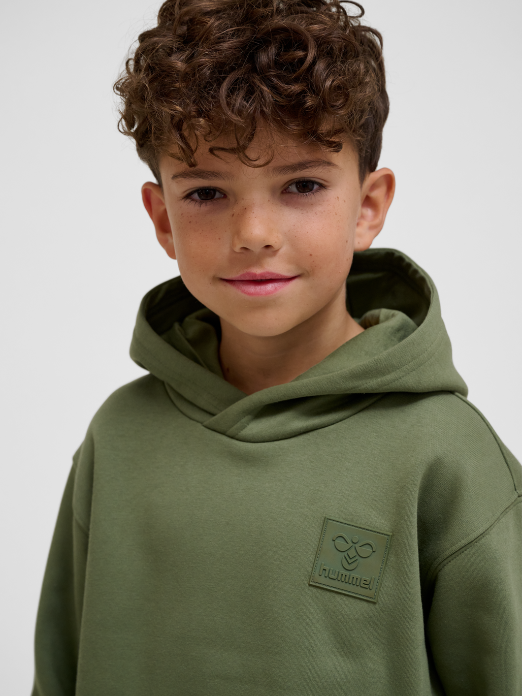 Hummel Clean hoodie JR Olivine