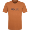 Rab Stance Logo Tee Men Red Earth