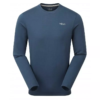Rab Basecamp 3 Peaks LS Tee Men Tempest Blue
