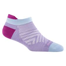 Darn tough Run W shot tab lavender