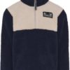 Didriksons Gosig kids half zip navy
