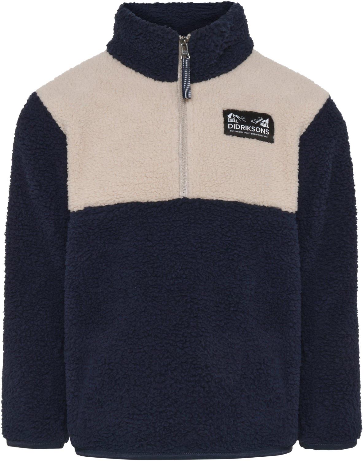 Didriksons Gosig kids half zip navy