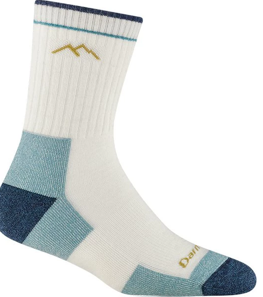 Darntough Hiker W micre crew midweight white