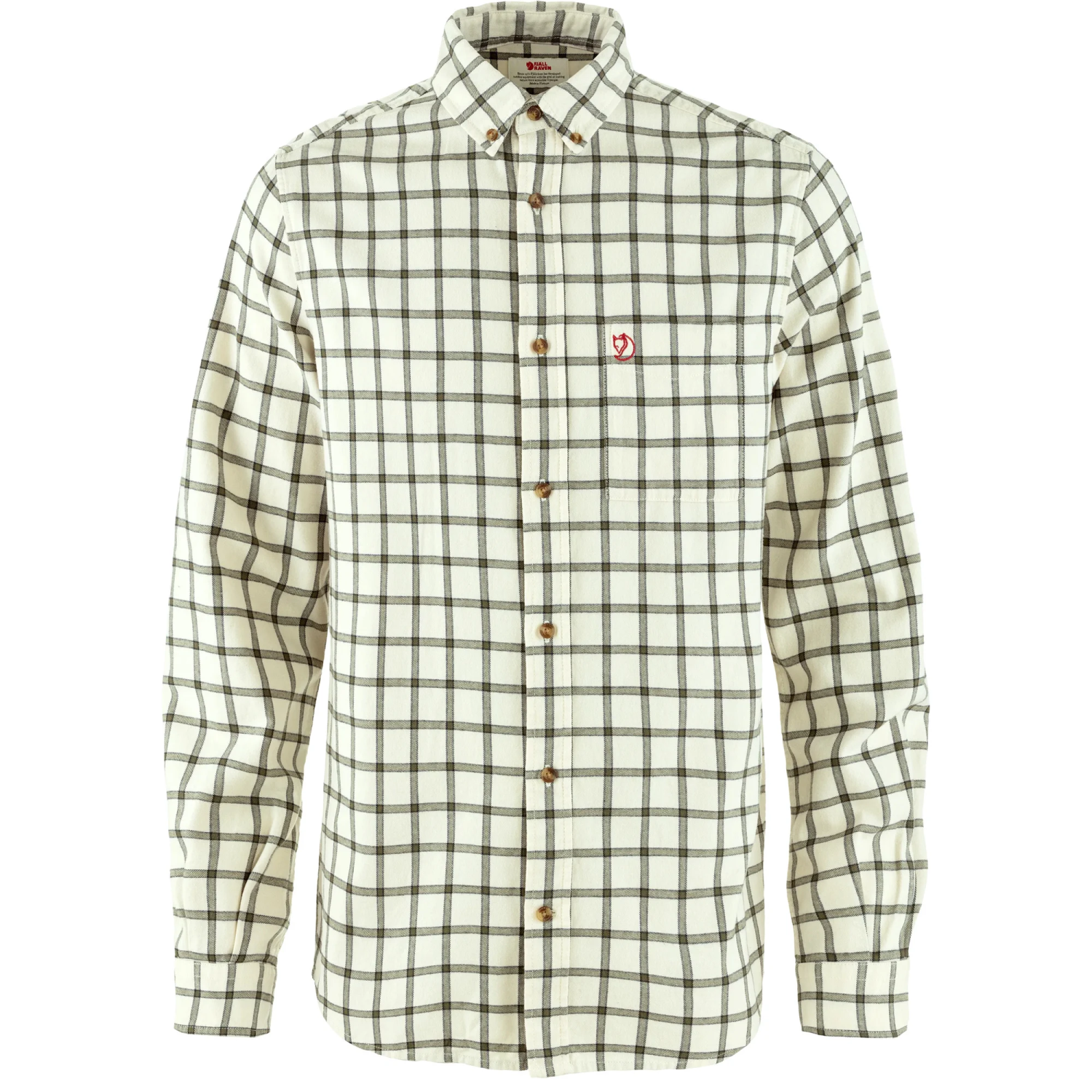 Fjällräven Övik flannel shirt M Chalk