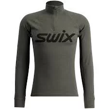 Swix RaceX Merino half zip M pine