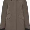 Didriksons Erika Wns parka 3 Mocha Brown