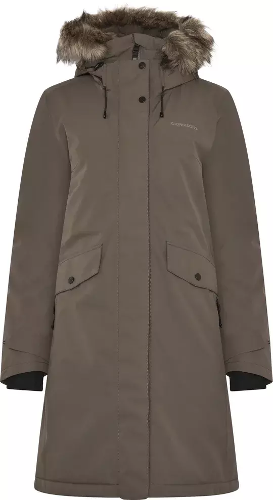 Didriksons Erika Wns parka 3 Mocha Brown
