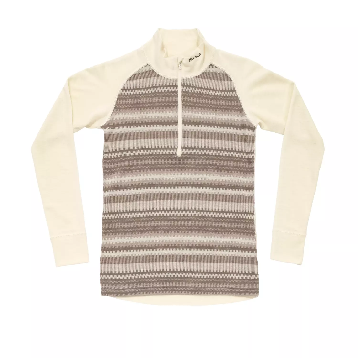 Devold Signature Meriono Zip Wmns Raw White