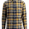 Lundhags Järpe paid flannel shirt Olive