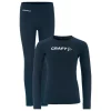 Craft Nor baselayer set JR navy