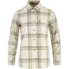 Fjällräven Övik lite flannel shirt W Chalk