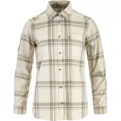Fjällräven Övik lite flannel shirt W Chalk