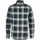 Fjällräven Övik lite flannel M dark navy