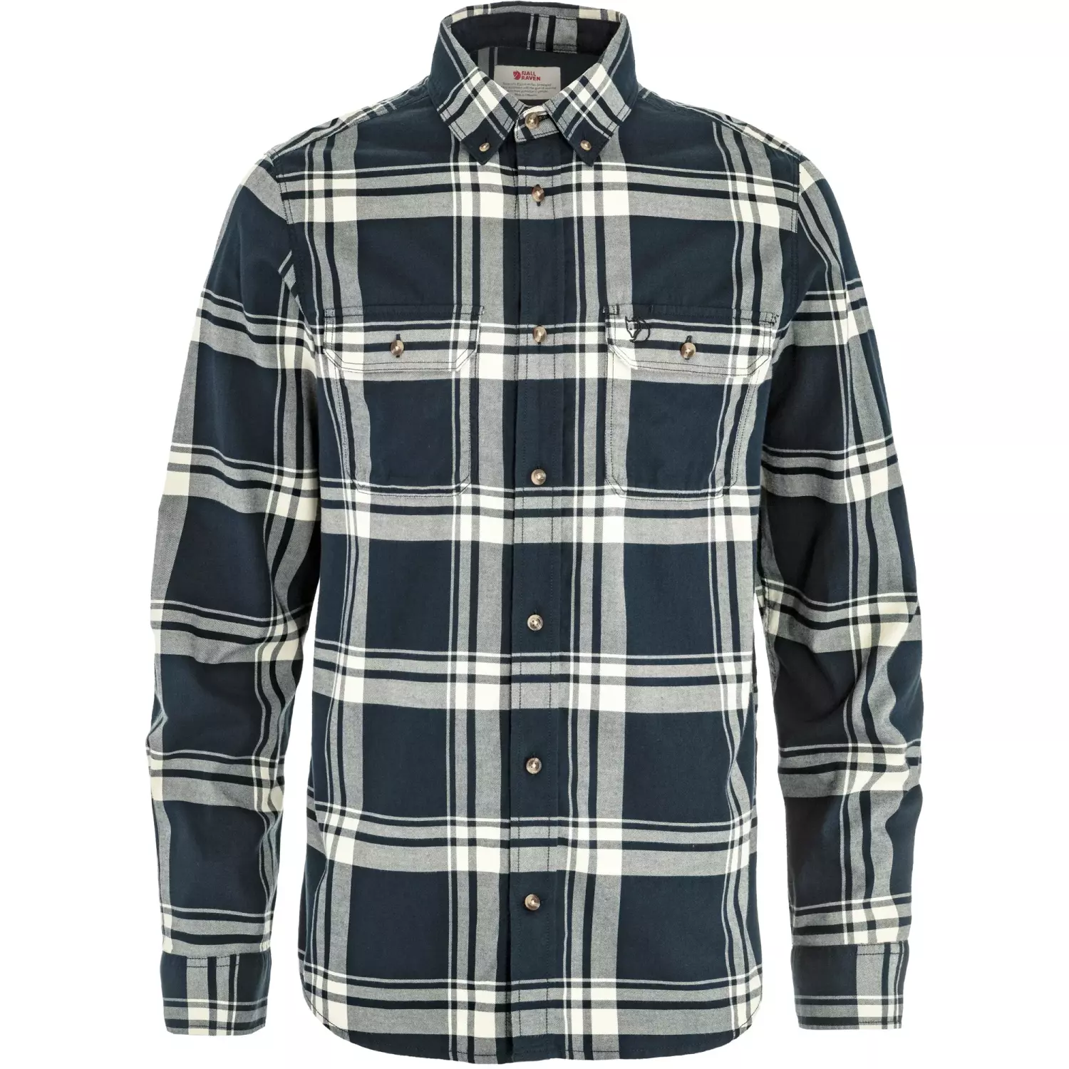 Fjällräven Övik lite flannel M dark navy