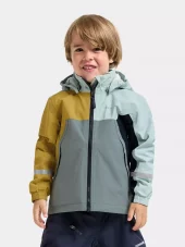 Didriksons Pilvi kids jkt 2 yellow