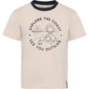 Didriksons Mynta kids t-shirt 4 sand