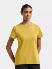Didriksons Ingarö T-Shirt yellow pollen