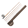 Snowbee Classic fluesett 9" #5 4-delt med tube