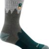 Darntough Number 2 Micro Crew Midweight with Cushion green