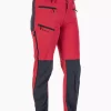 Move on Valdres pant ladies granite/berry