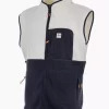 Move on Uvdal fleecevest mens offwhite/navy