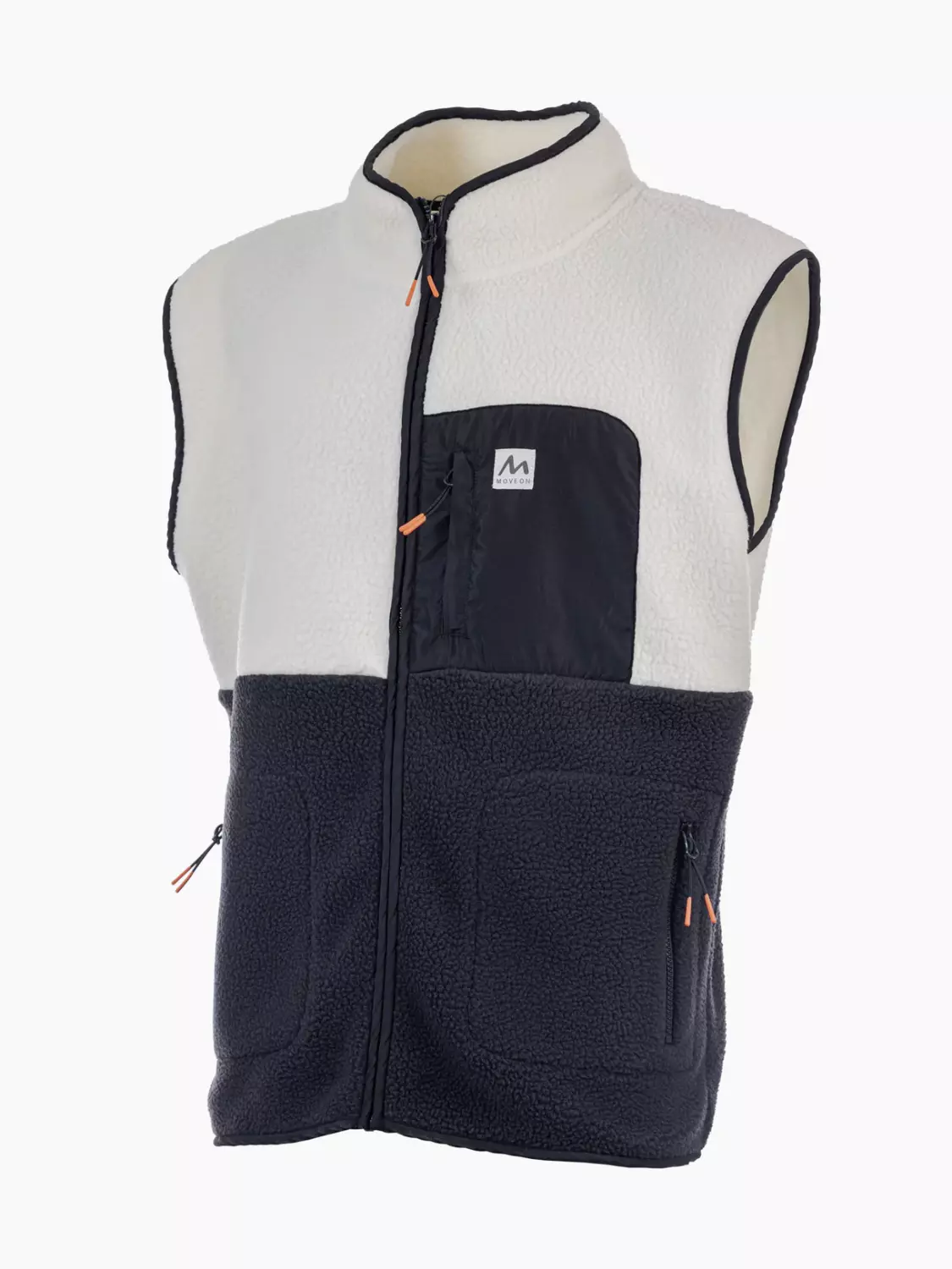 Move on Uvdal fleecevest mens offwhite/navy