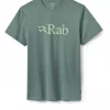 Rab Stance tech sketch tee Sage