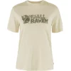 Fjällräven Lush logo t-shirt W chalk