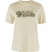 Fjällräven Lush logo t-shirt W chalk