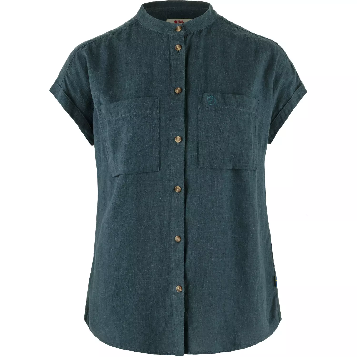 Fjällräven Övik hemp shirt SS W mountain