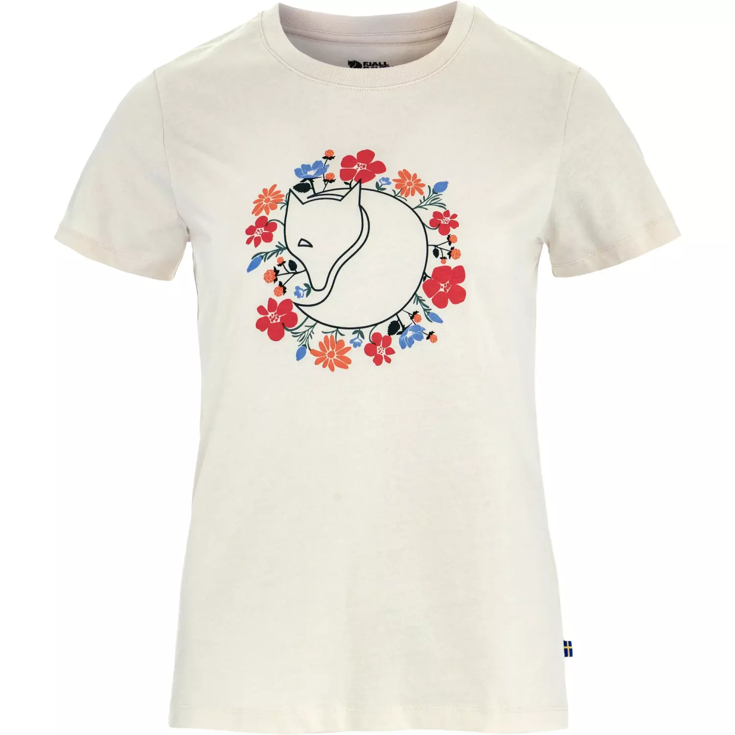Fjällräven Fjällblomster Fox t-shirt W chalk