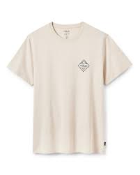 Rab Stance stamp tee M Ecru
