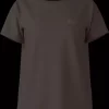 Didriksons Holly t-shirt dame mocha