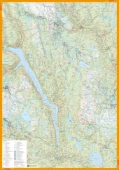 Calazo kart Blefjell & Kongsberg