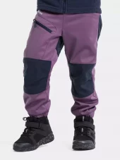 Didriksons Moen kids pant eggplant