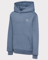 Hummel Loose hoodie bee JR blå