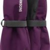 Didriksons Biggles zip mitten 9 purple