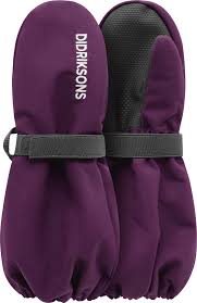 Didriksons Biggles zip mitten 9 purple